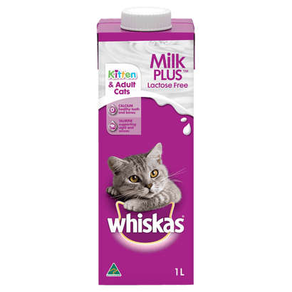 WHISKAS® Milk Plus 1L Carton